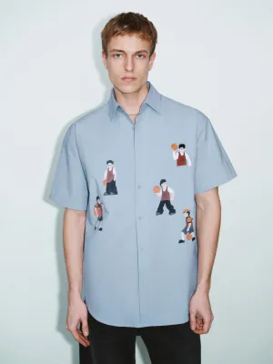 Oversized Short Sleeve Shirts