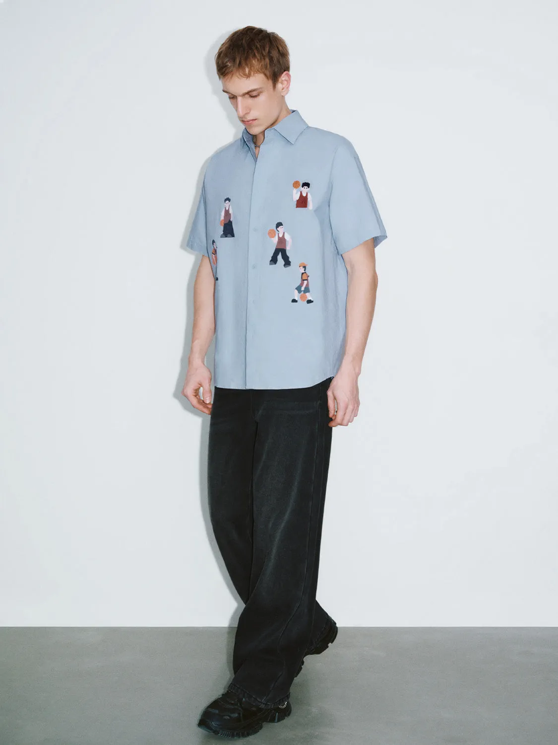 Oversized Short Sleeve Shirts