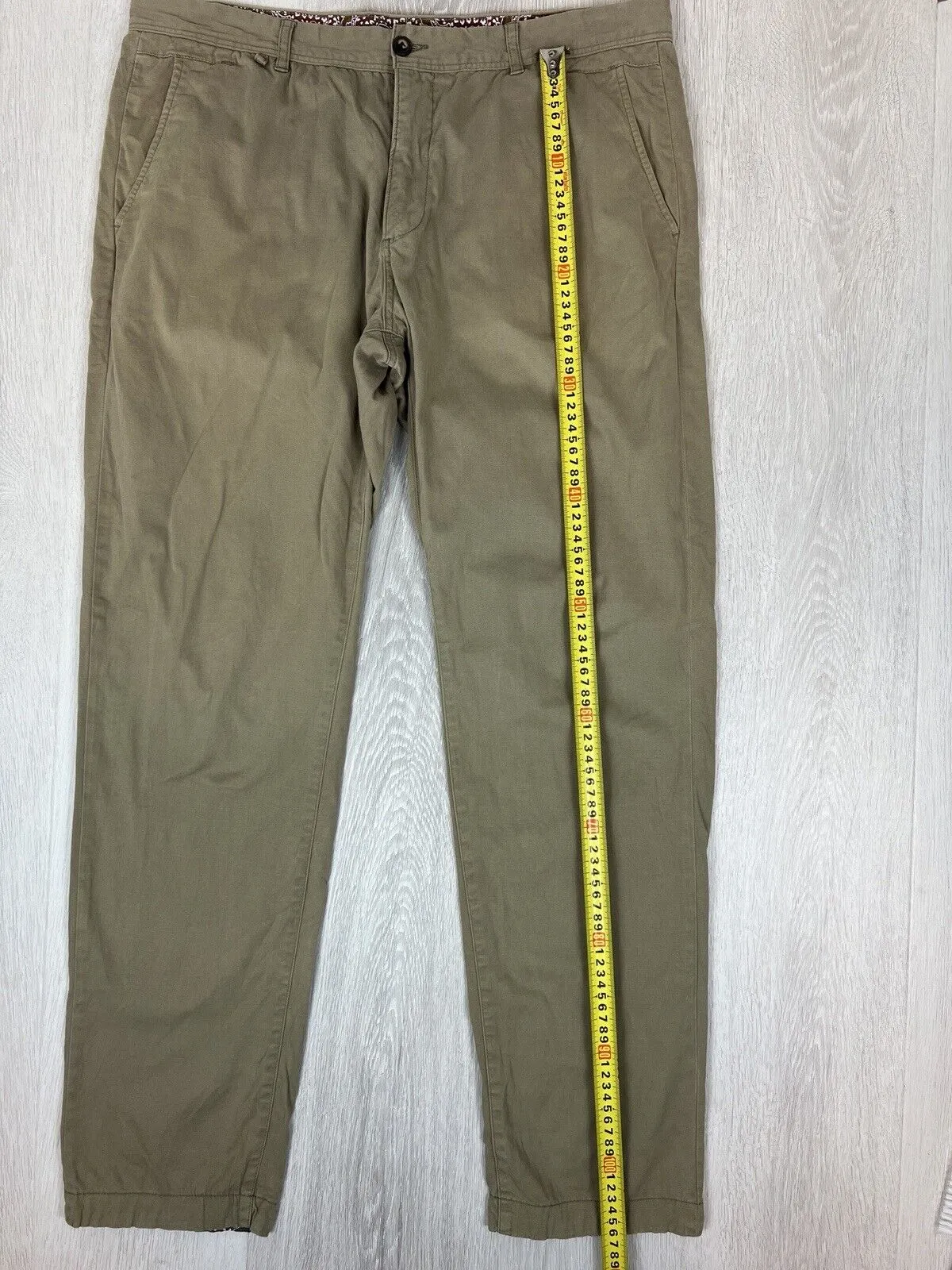 Oxford Mens Slim Chinos Pants Size 98 (2 Pairs)