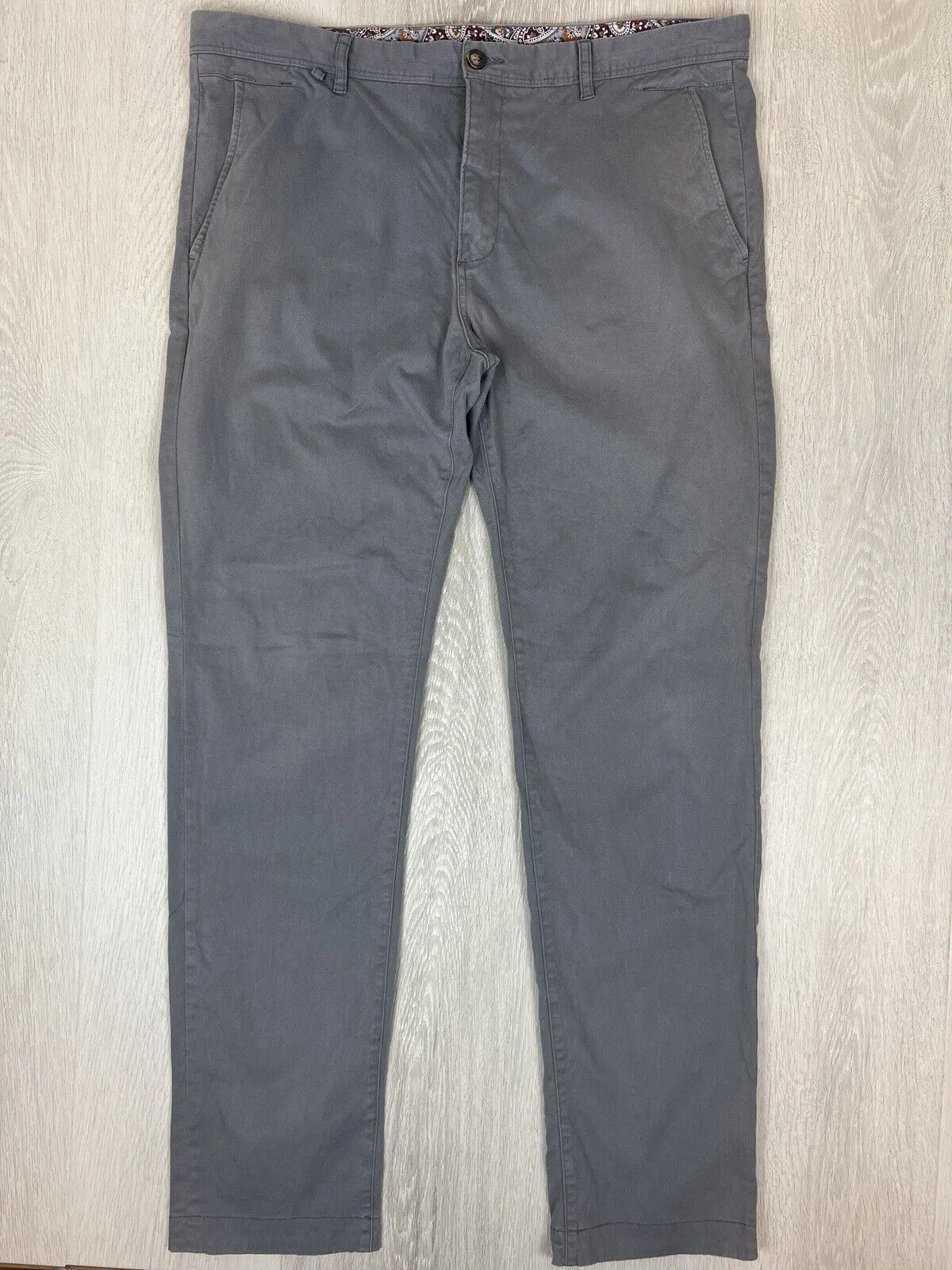 Oxford Mens Slim Chinos Pants Size 98 (2 Pairs)