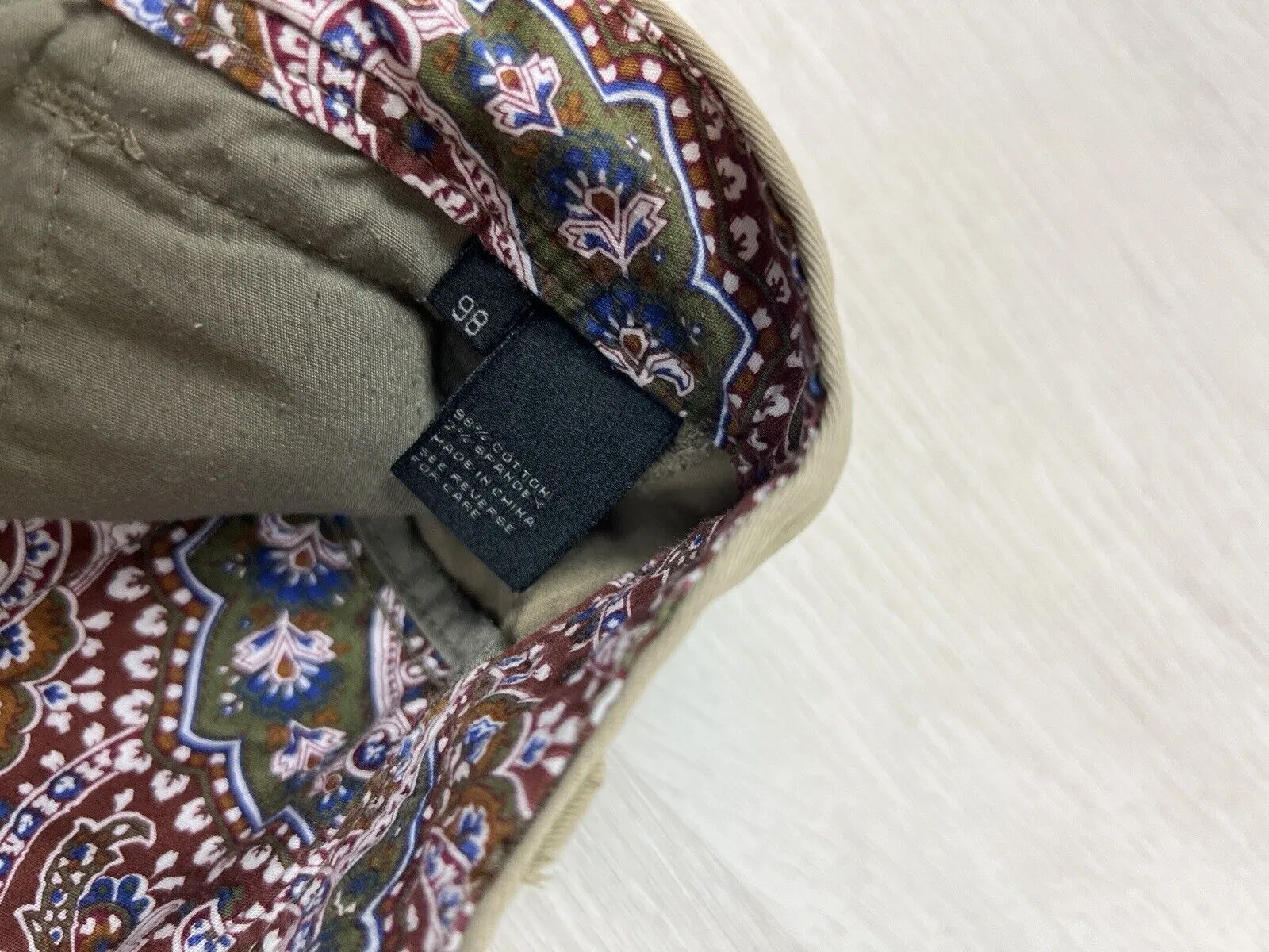 Oxford Mens Slim Chinos Pants Size 98 (2 Pairs)
