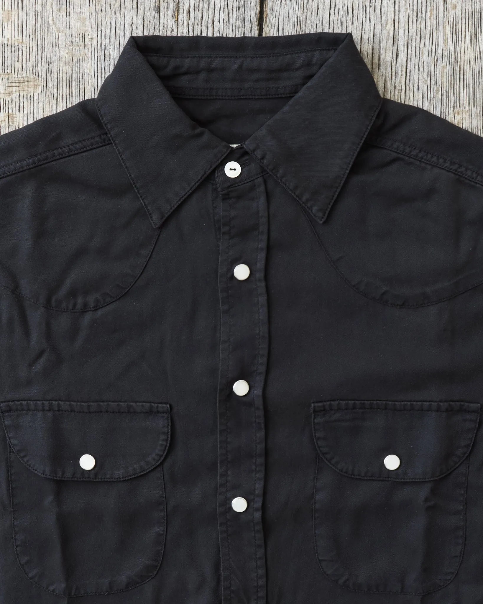 Pals Westerner Tencel Shirt Dark End