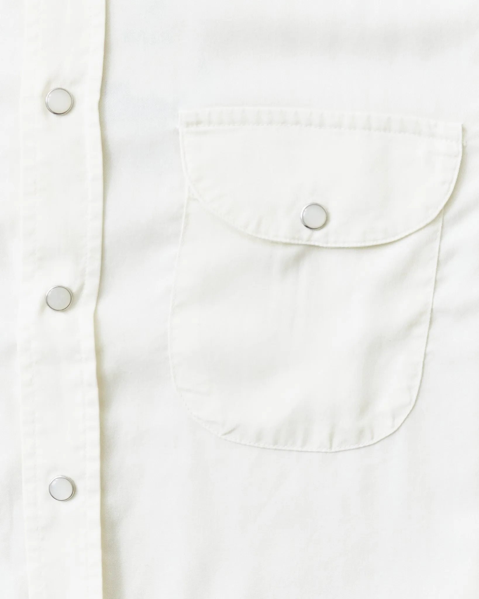 Pals Westerner Tencel Shirt White Sands