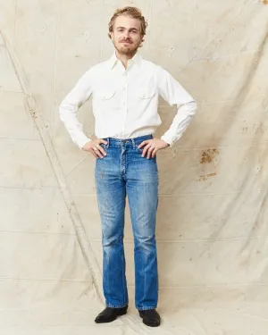 Pals Westerner Tencel Shirt White Sands