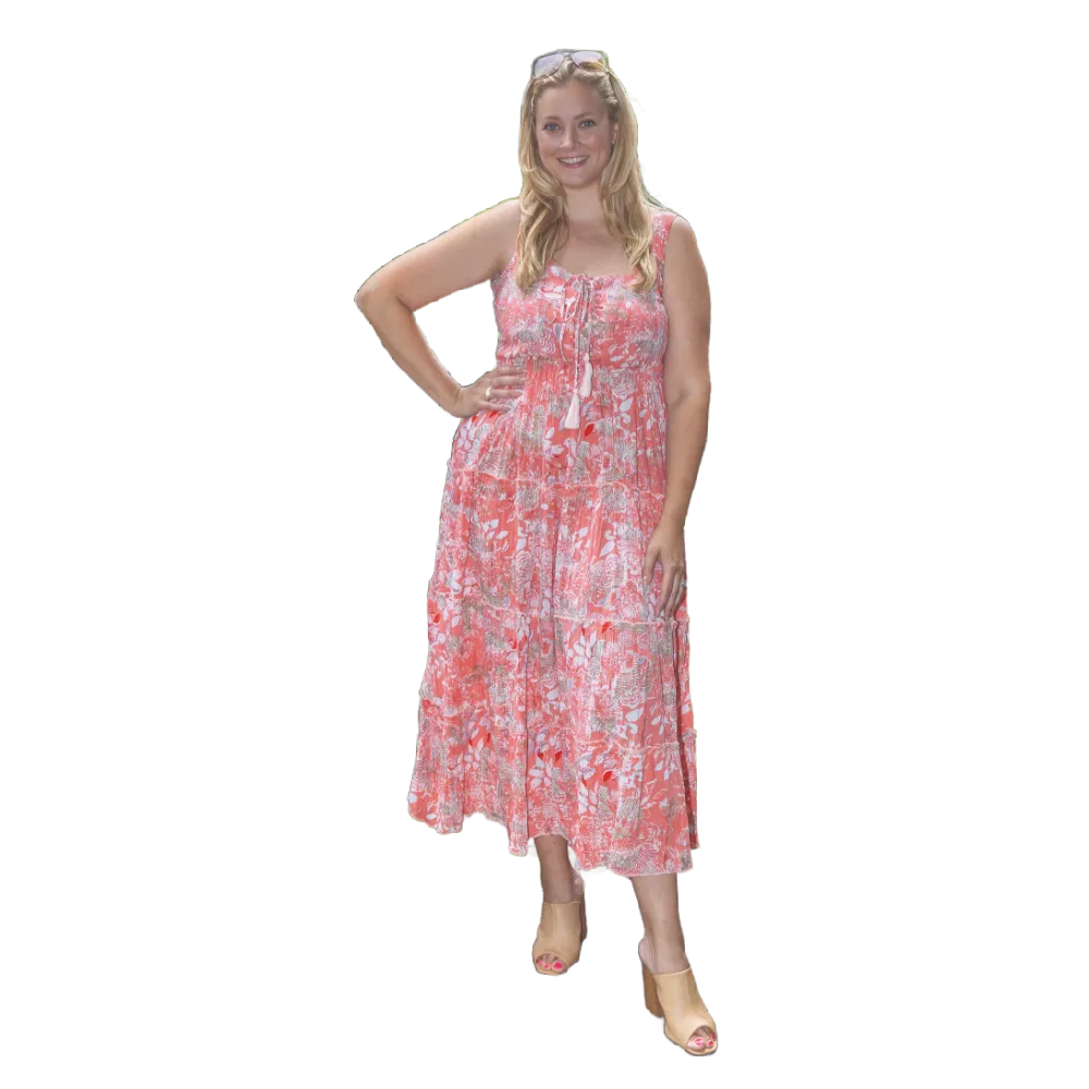 Papa Fashions Dress - Rose Pink