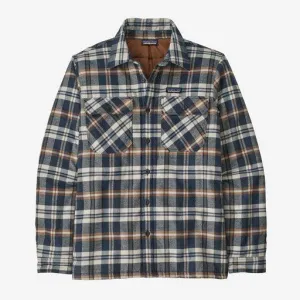 Patagonia Insulated Organic Cotton Midweight Fjord Flannel Shirt Fields: New Navy
