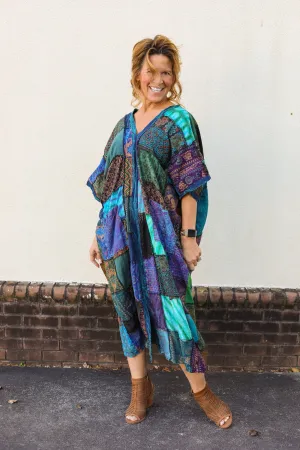 Patches Boho Dress
