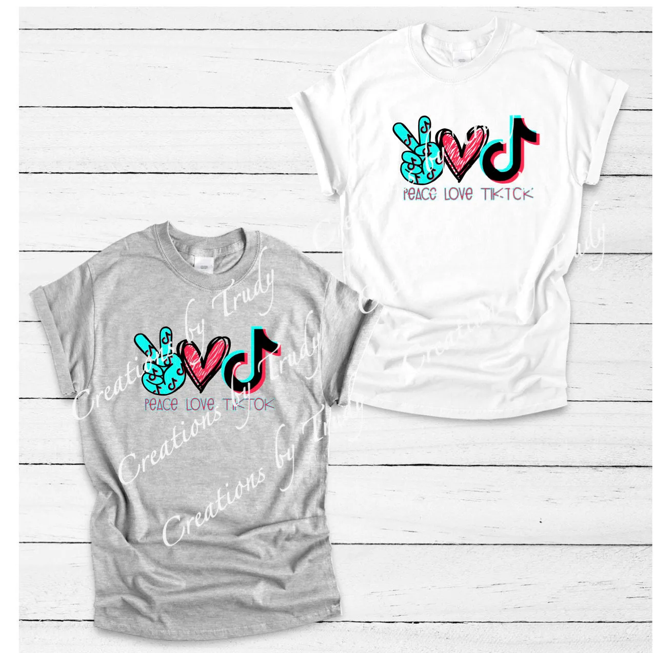Peace Love (social media platform)- T SHIRT