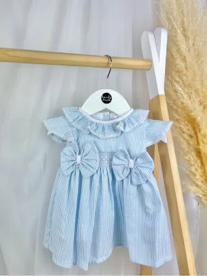 Pex Girls 'Melissa' Blue Striped Dress