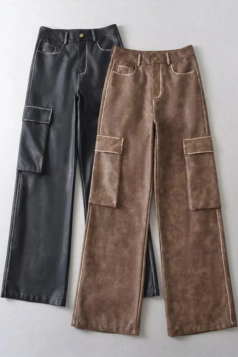 PH727 High Waisted Cargo Pants