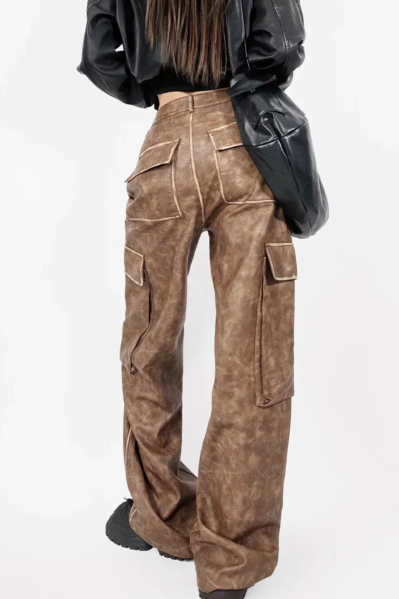 PH727 High Waisted Cargo Pants