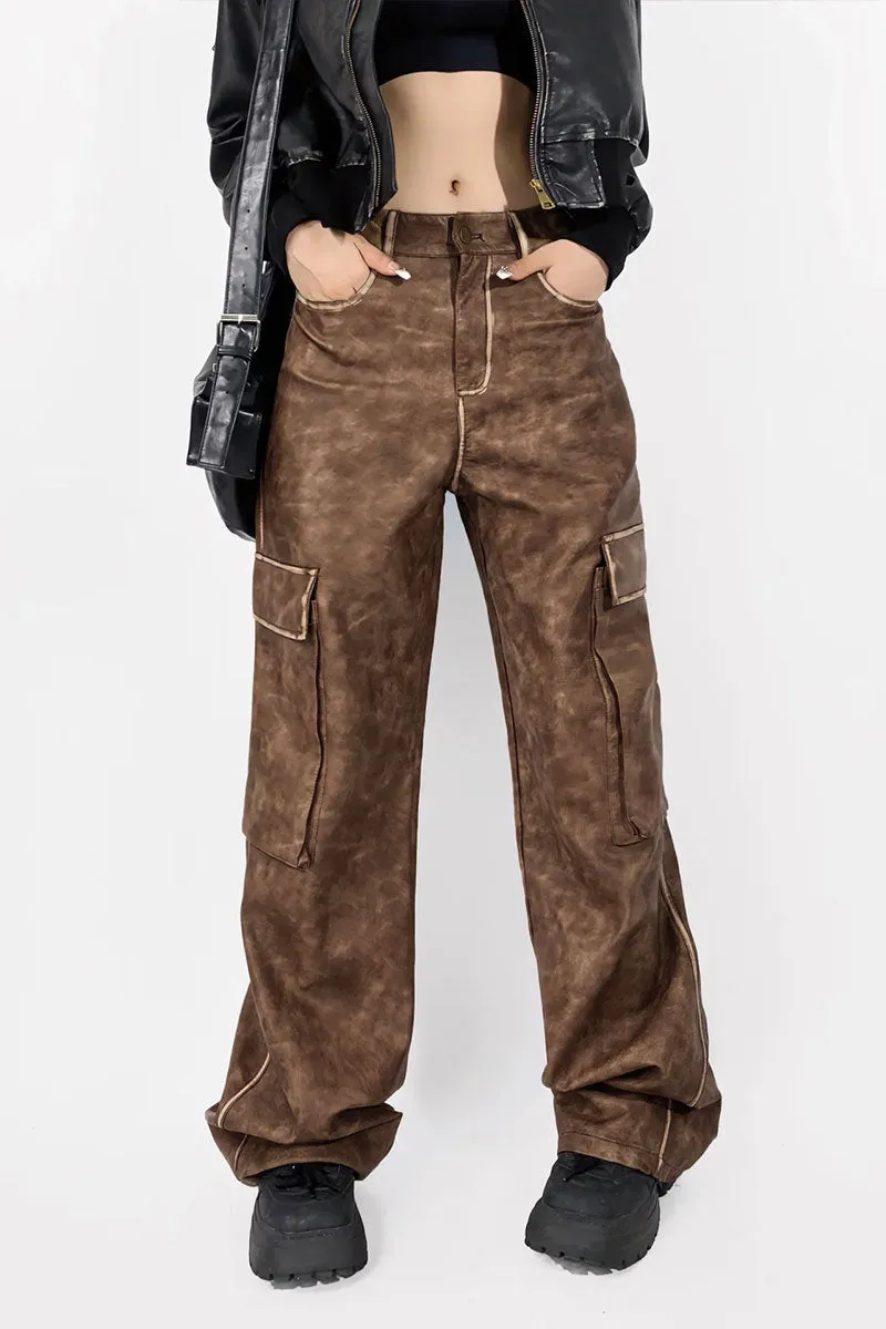 PH727 High Waisted Cargo Pants