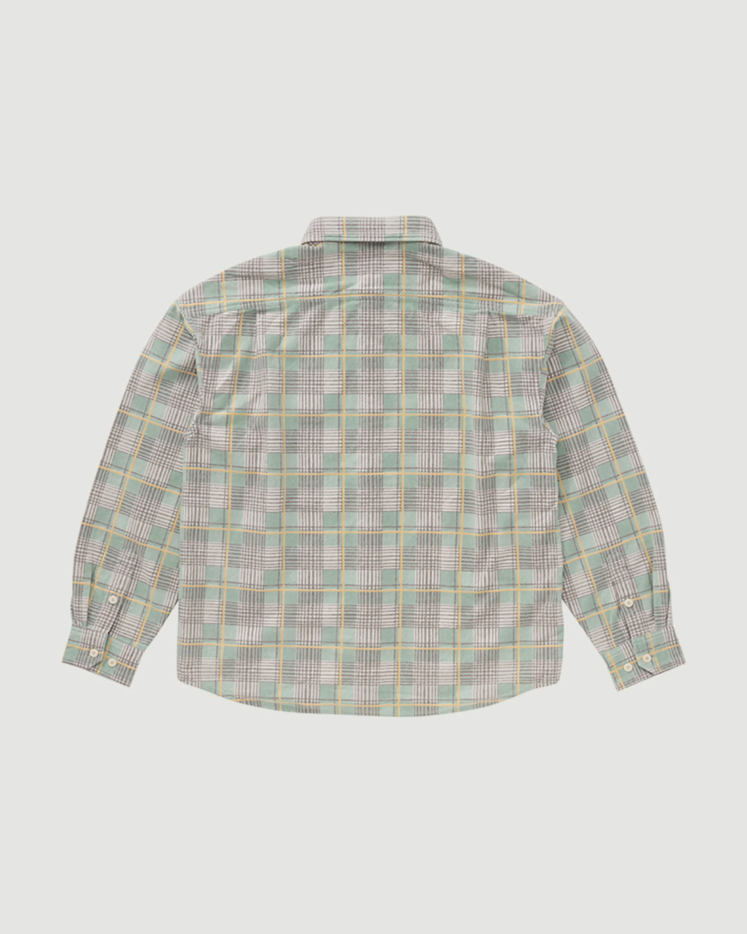 Pioneer Check Shirt Light Green