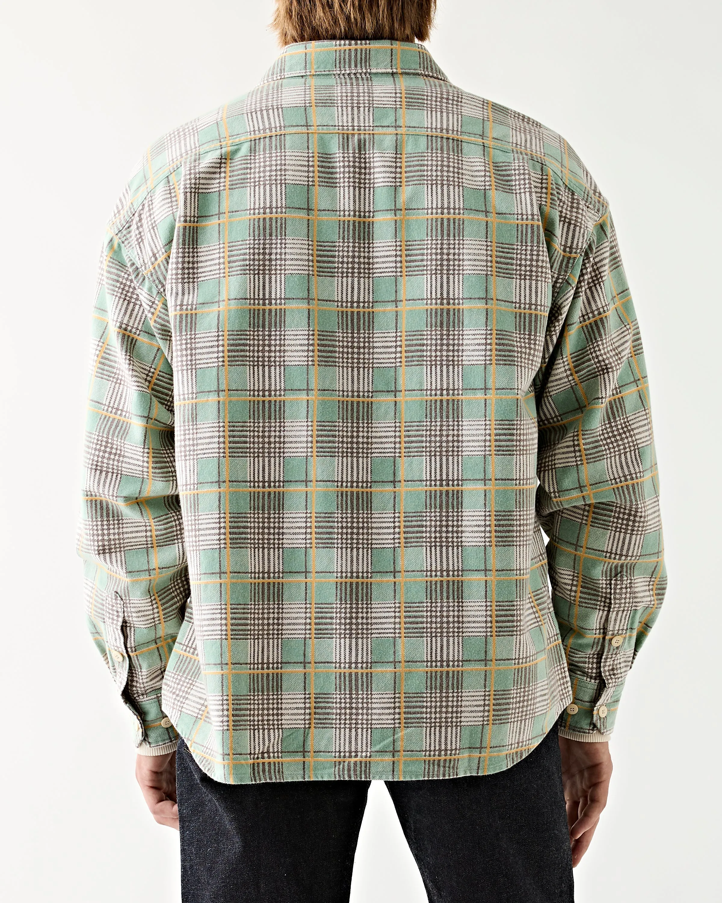 Pioneer Check Shirt Light Green