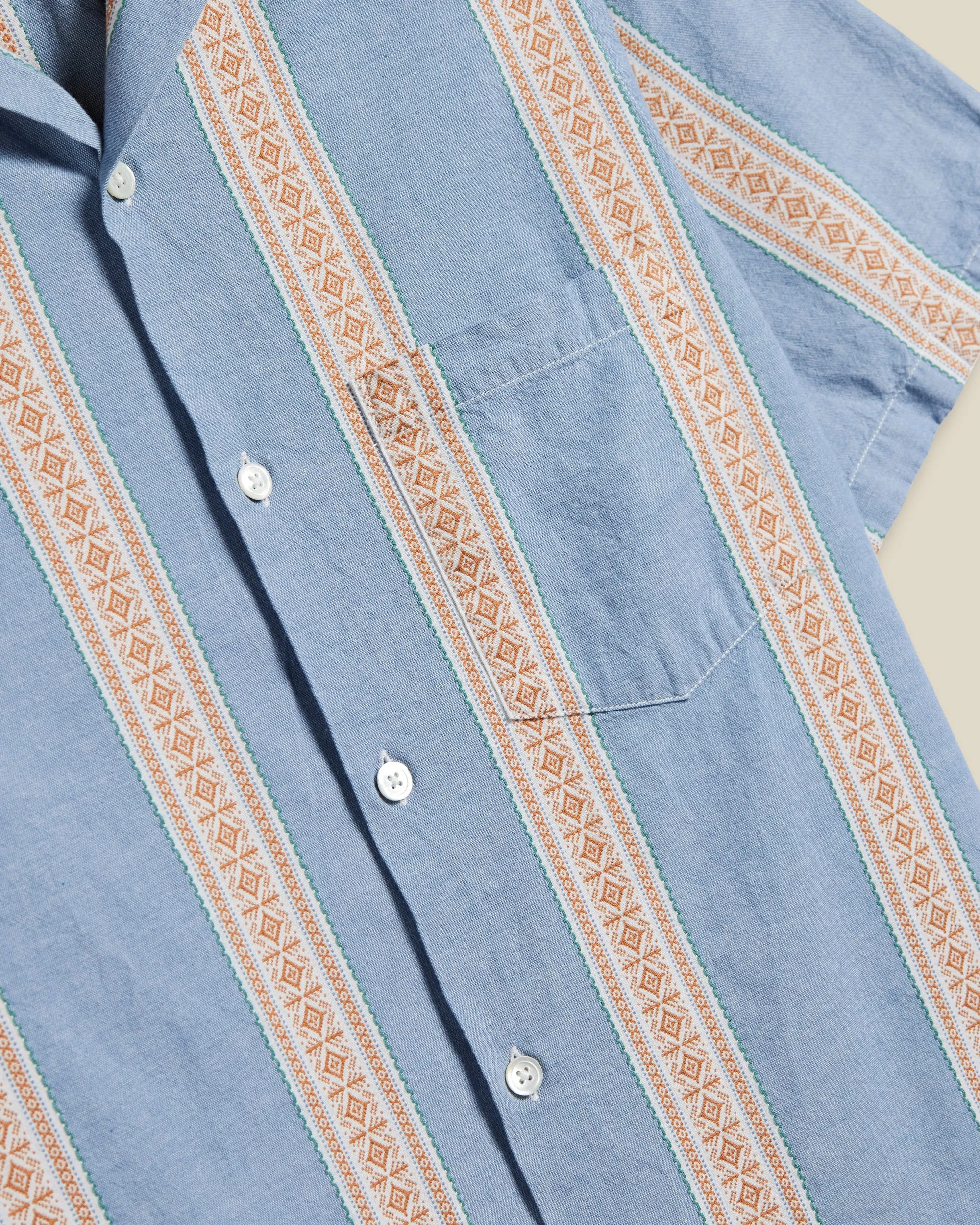 Portuguese Flannel - Melissa Blue
