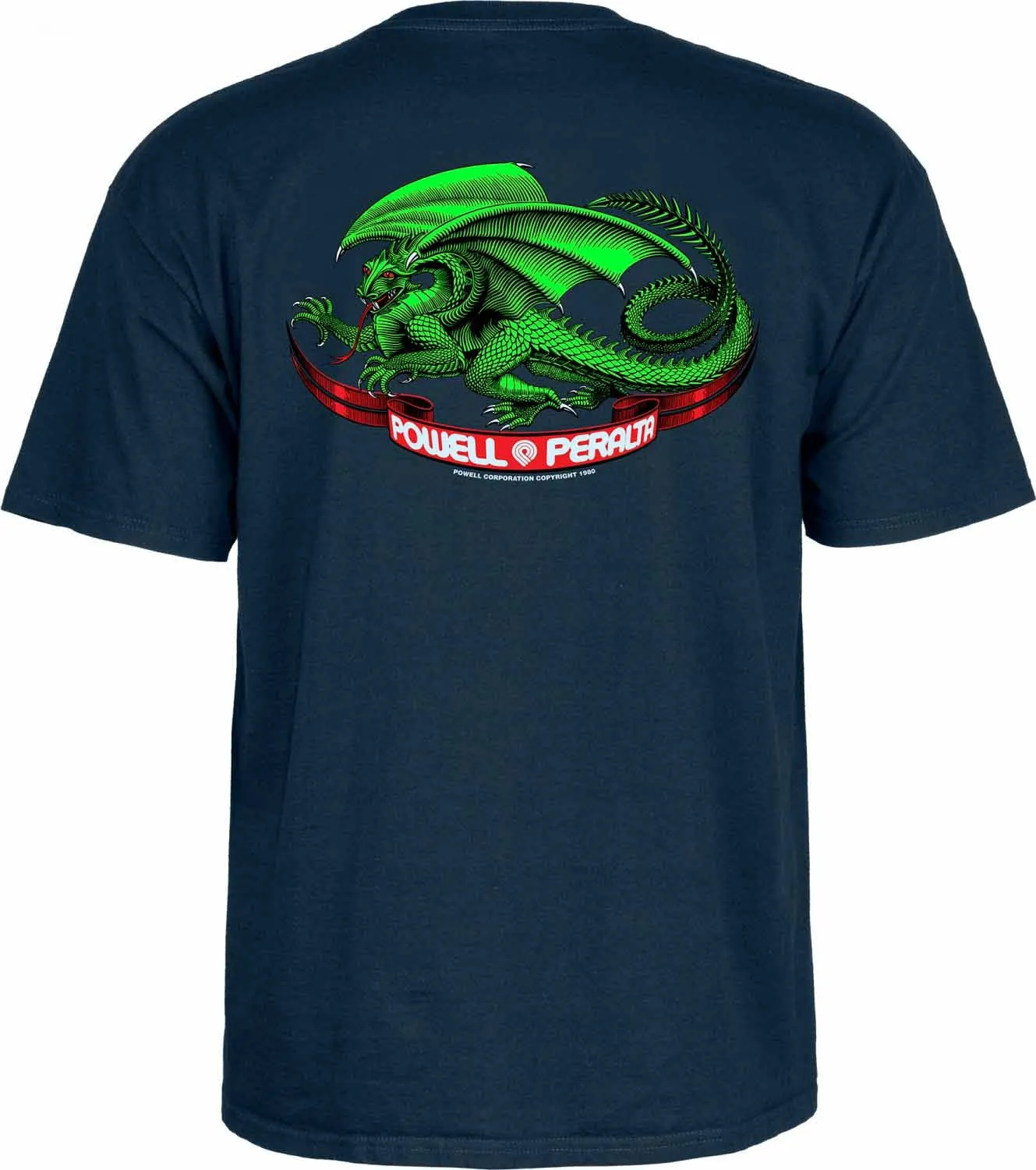 Powell Peralta - Oval Dragon Youth Tee Navy