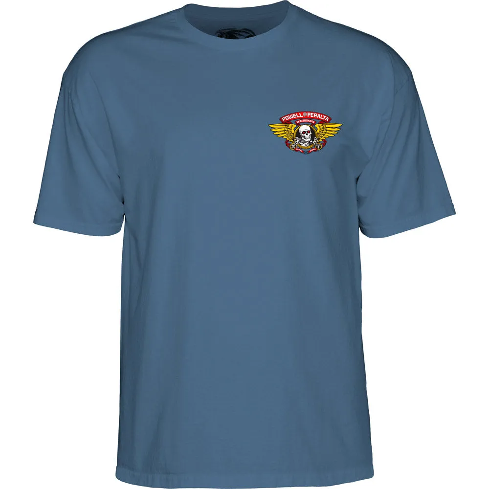 Powell Peralta - Winged Ripper Tee Indigo Blue