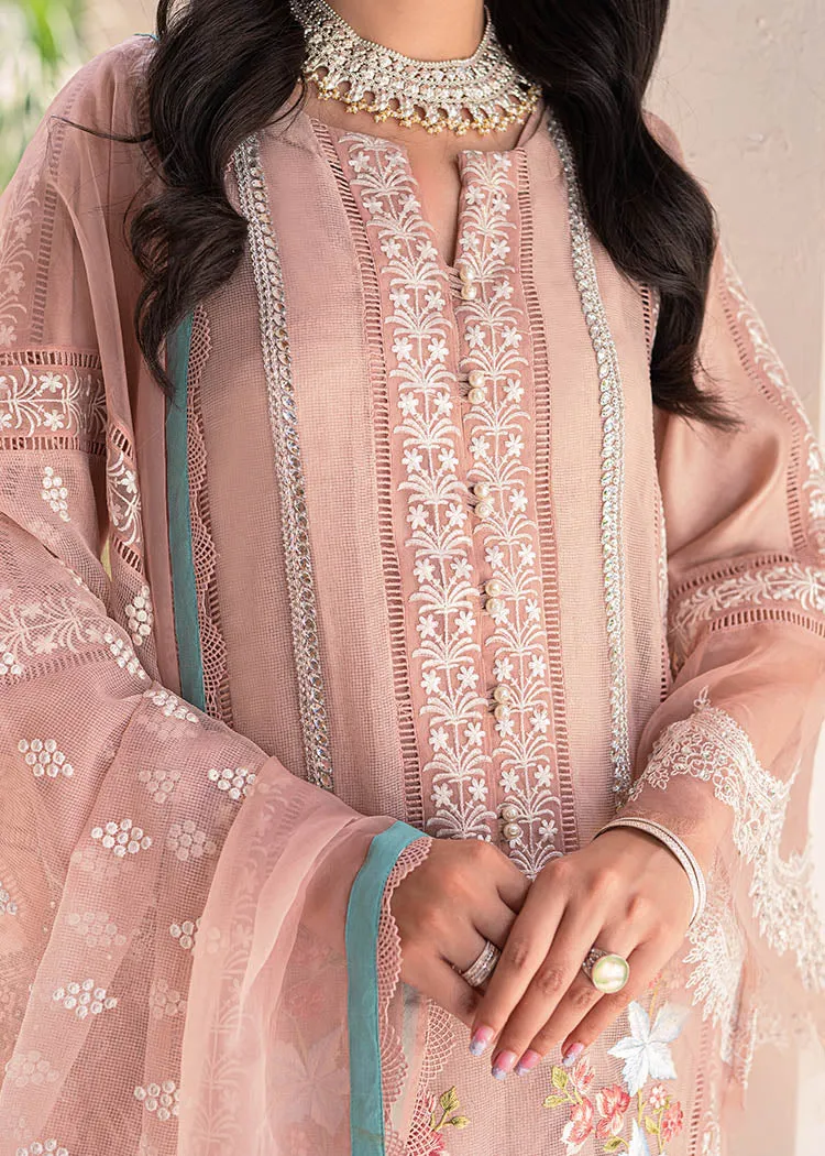 Premium Embroidered Pink Salwar Kameez Pakistani Dress