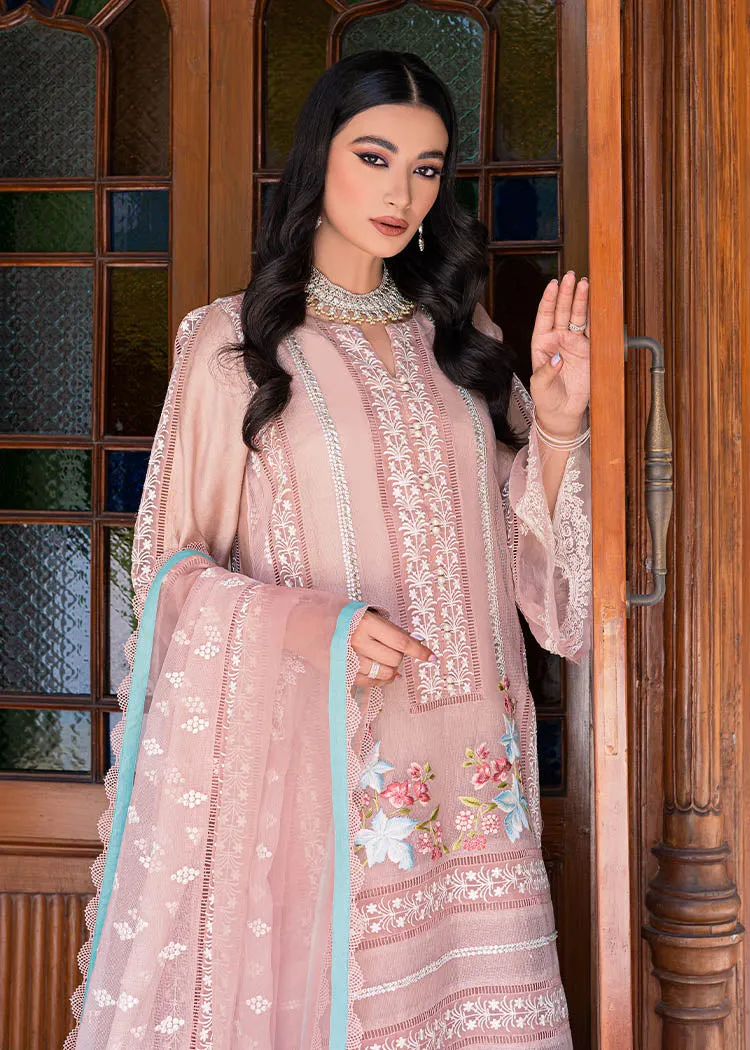Premium Embroidered Pink Salwar Kameez Pakistani Dress