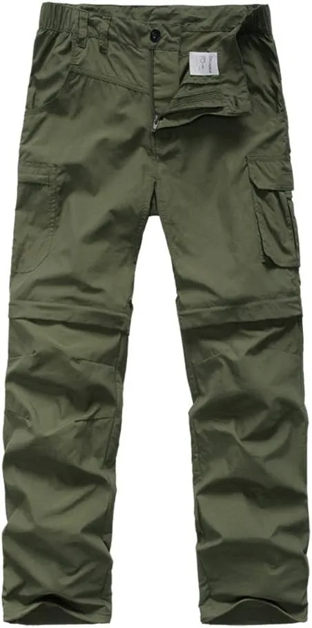 Quick Dry Waterproof Kids' Cargo Pants by Linlon