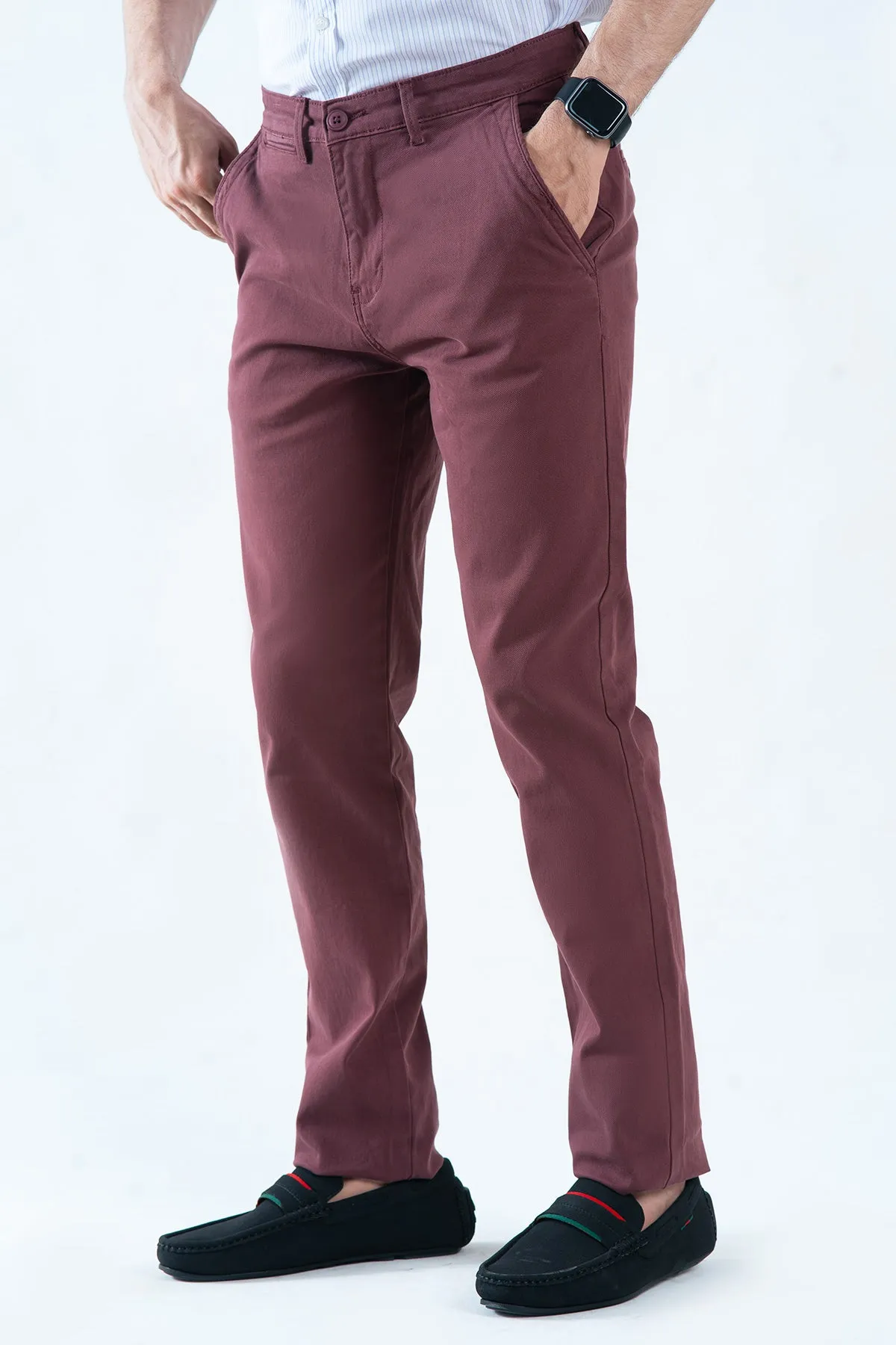 "NAYYAR" Chino Cotton Pant