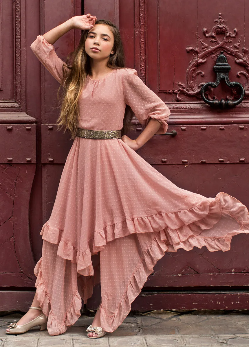 Raelynne Dress in Mauve