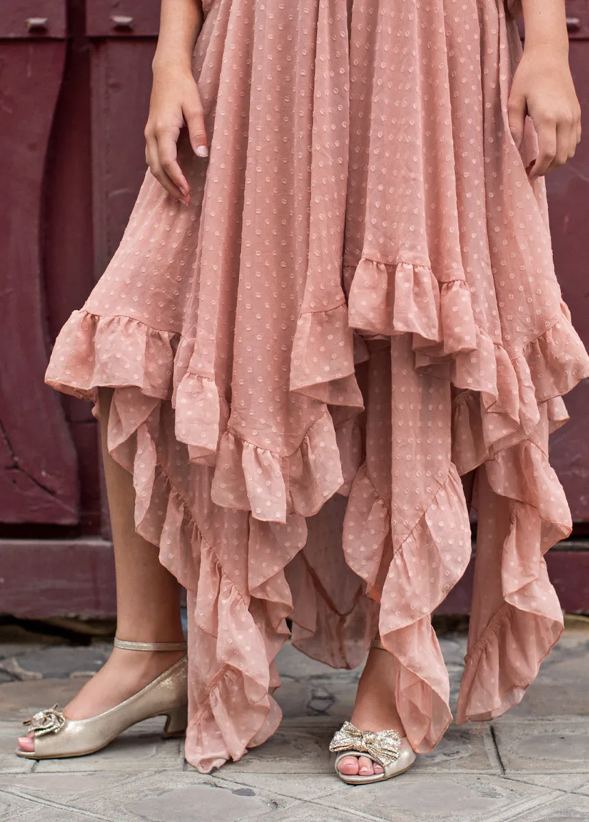 Raelynne Dress in Mauve