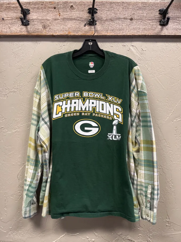 REBETTY REMADE FLANNEL TEES