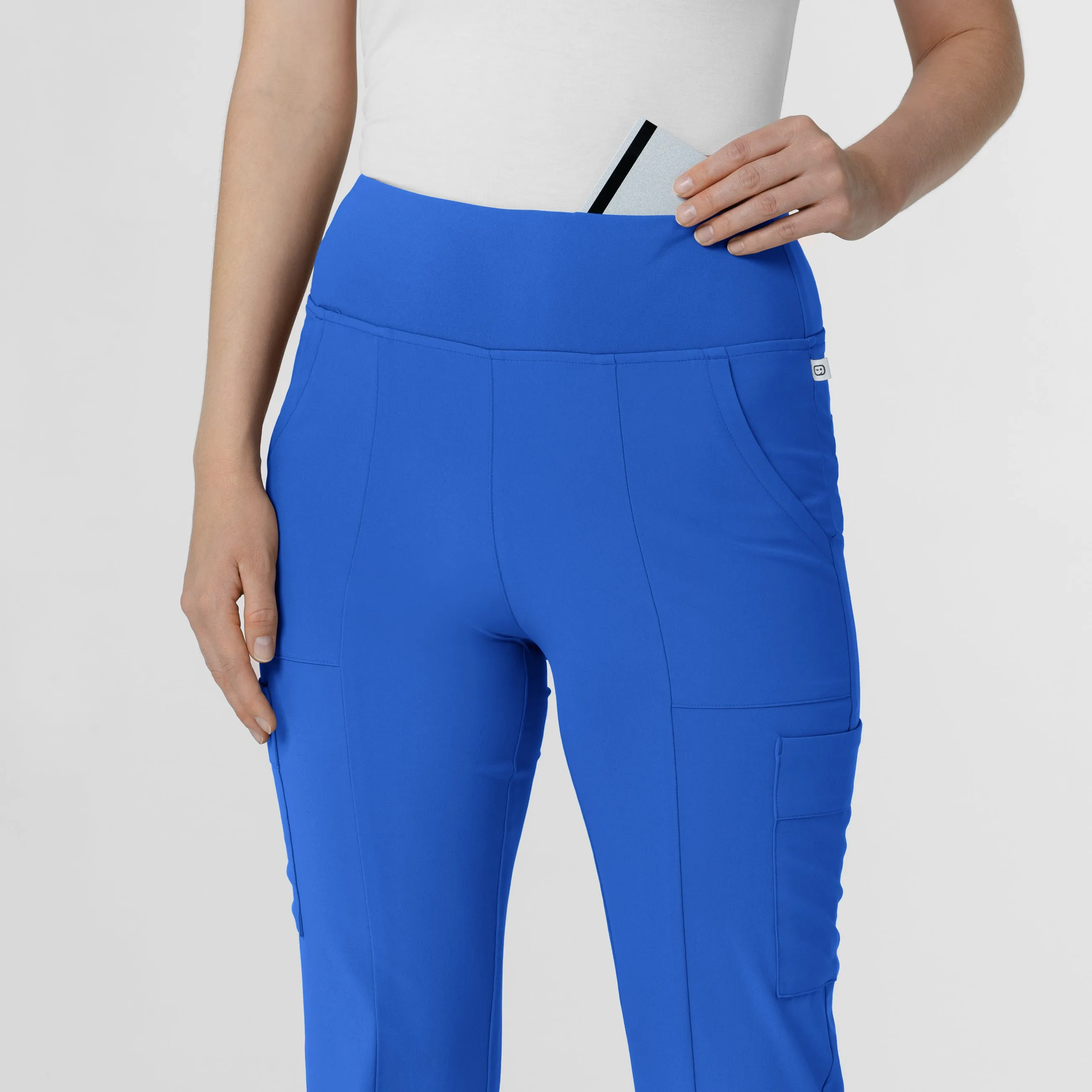RENEW 5534 Cargo Flare Scrub Pants Royal