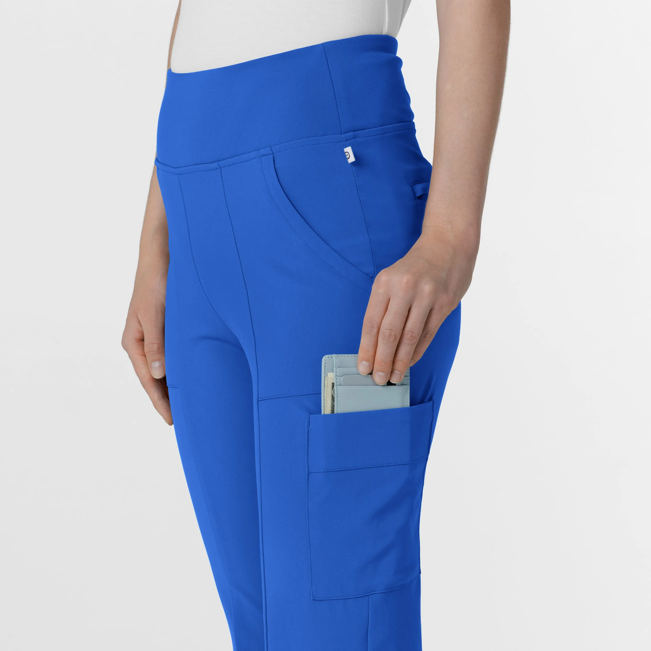 RENEW 5534 Cargo Flare Scrub Pants Royal