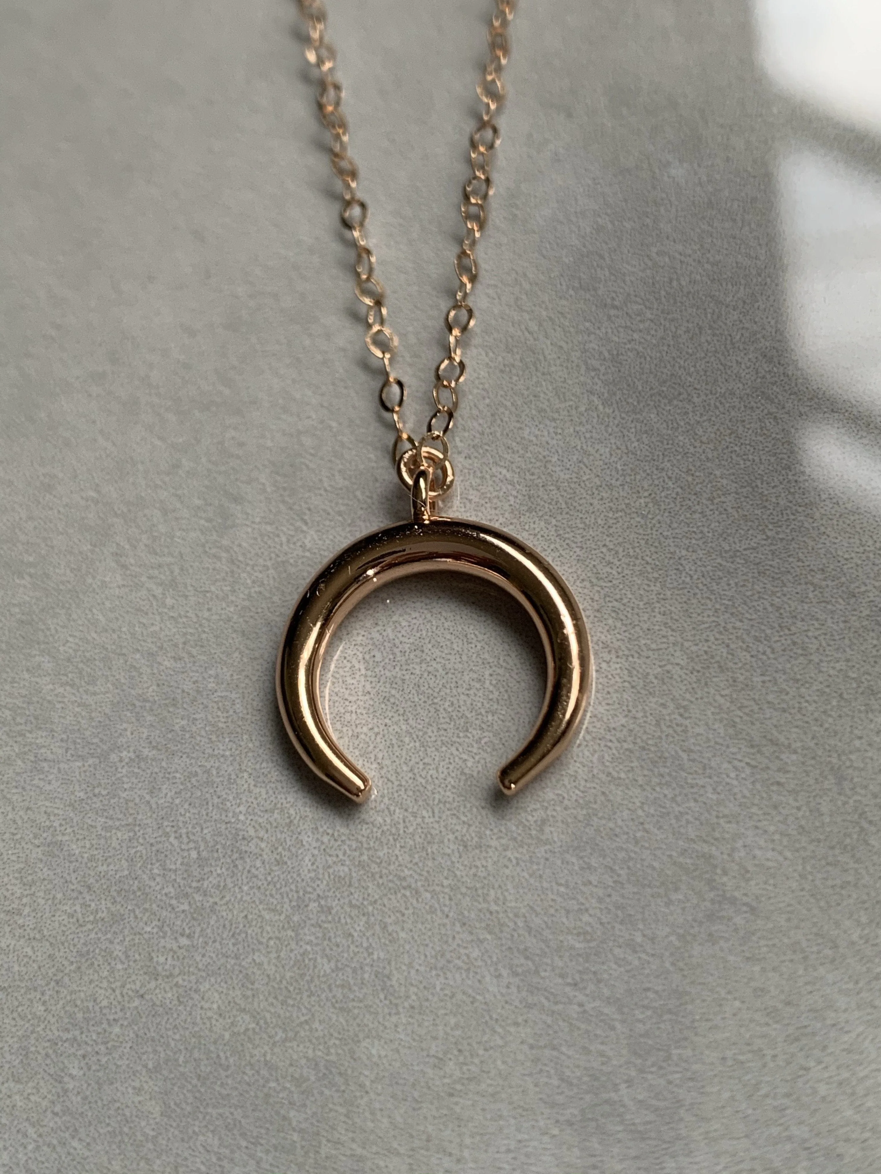 Rose Gold Crescent