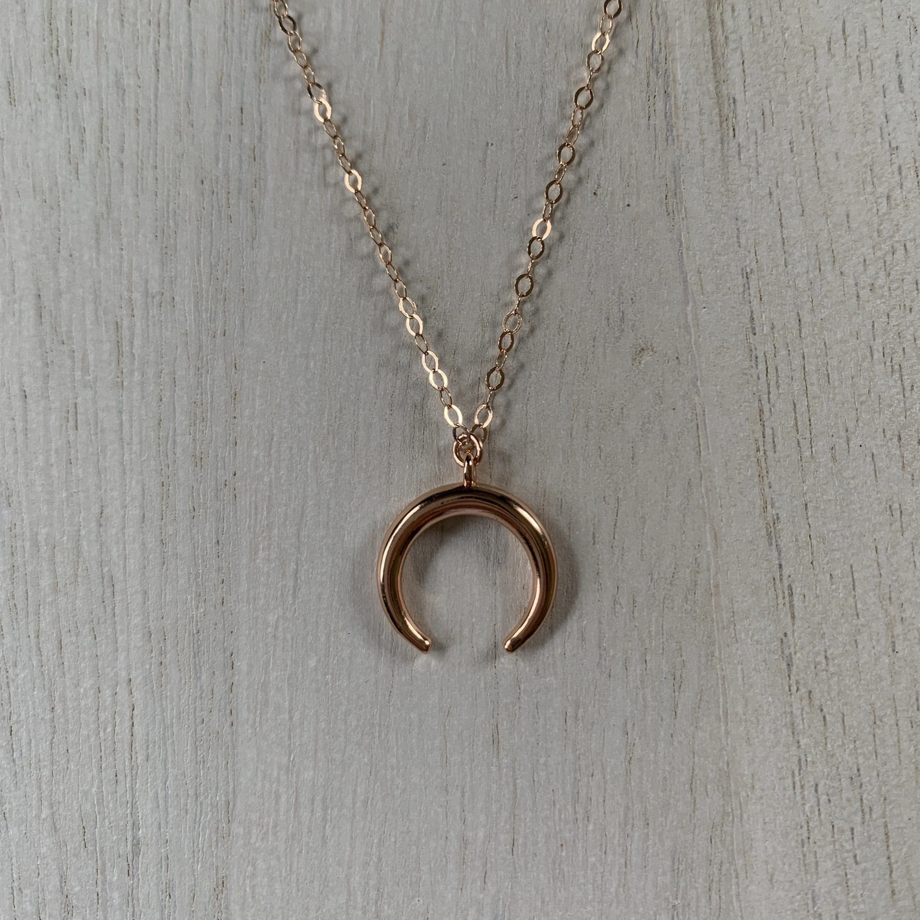 Rose Gold Crescent
