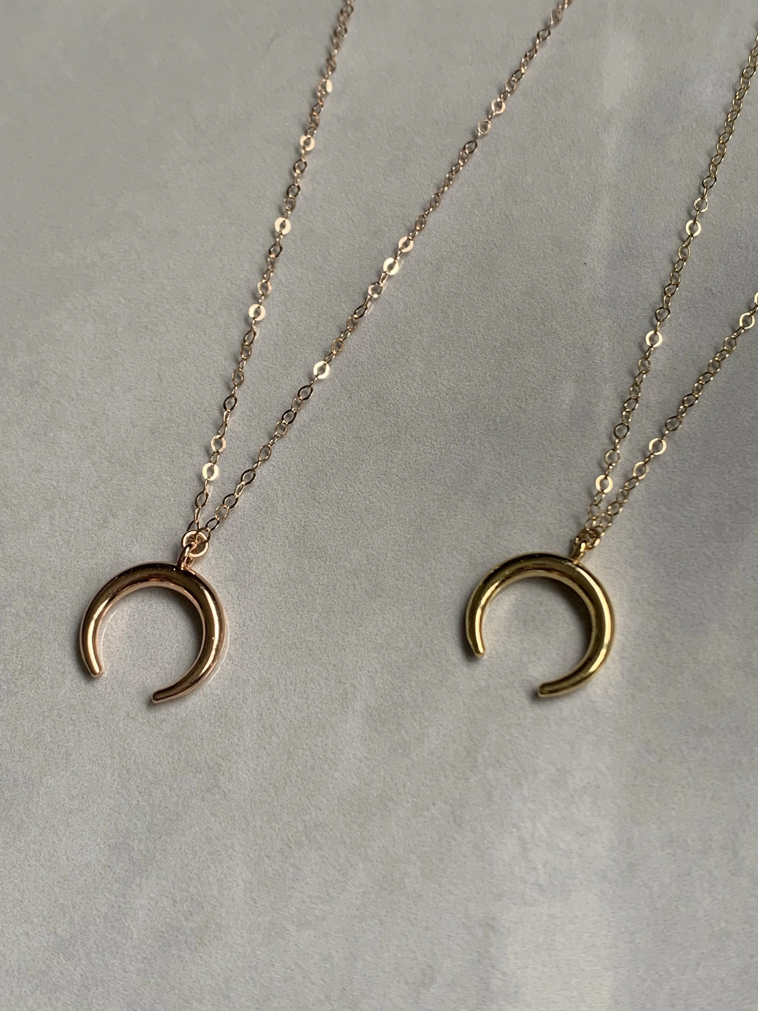 Rose Gold Crescent