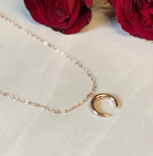 Rose Gold Crescent
