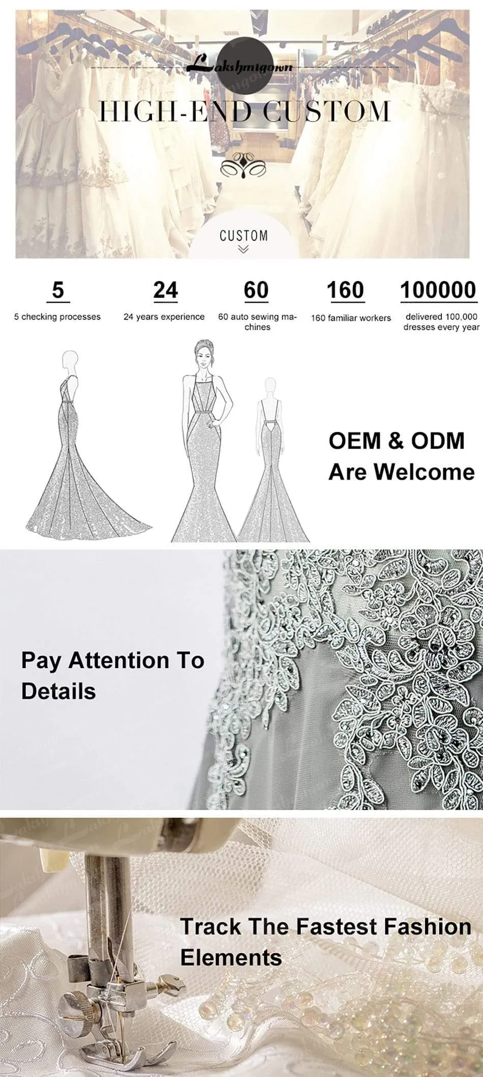 Roycebridal Sukienka Na Wesele Ivory Beach Bridal Gowns Sexy Backless Appliques Wedding Dresses Plus Size Robe Mariee Lakshmigown