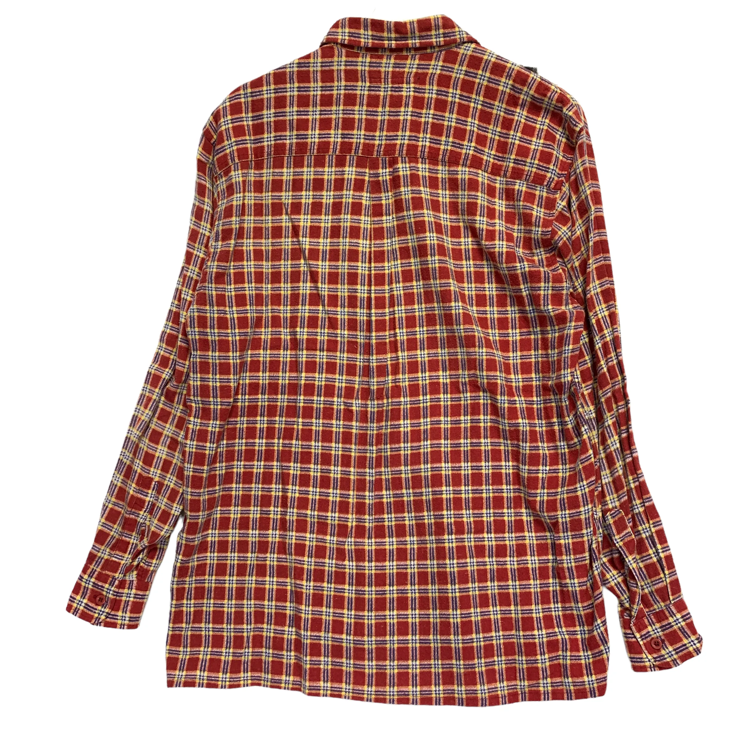[S] Needles Rebuild Ribbon Cut Flannel Shirt