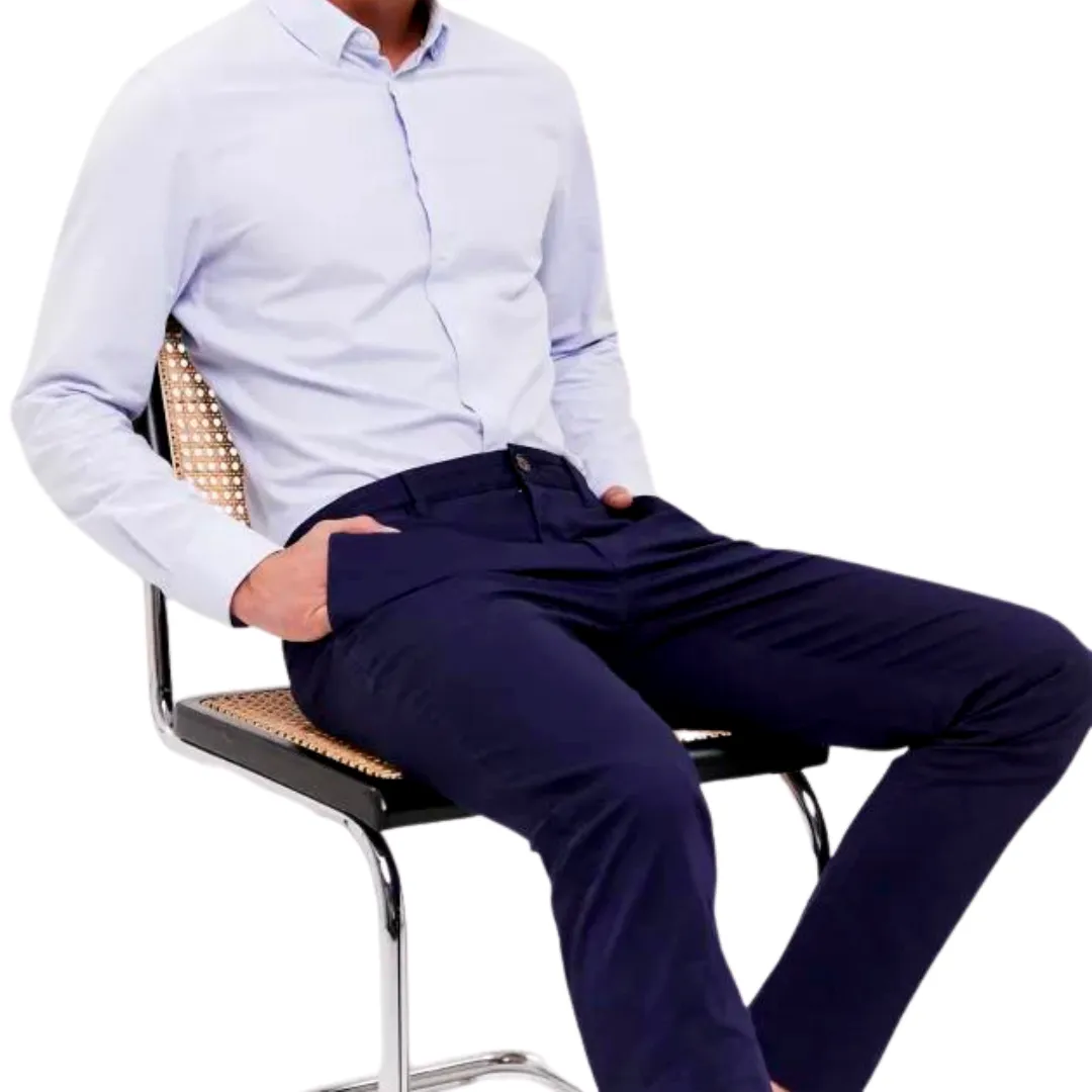 SABA MEN'S CHINO PANTS NAVY
