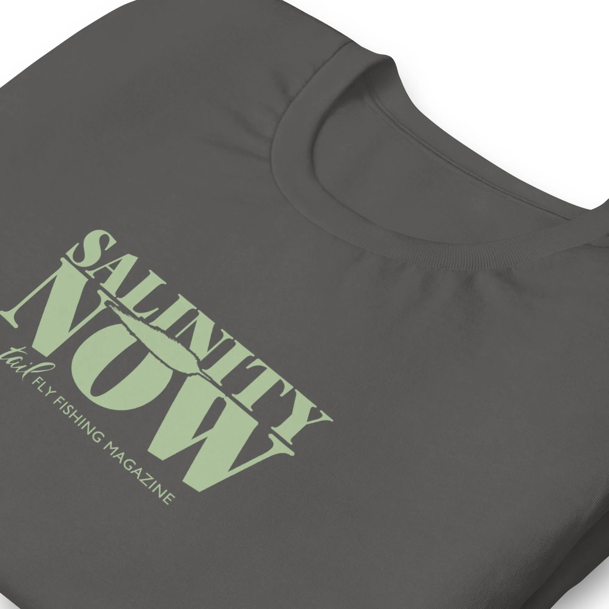Salinity Now - Lt olive graphic SS