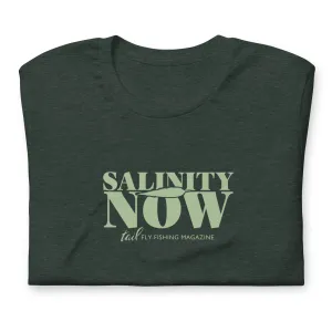 Salinity Now - Lt olive graphic SS