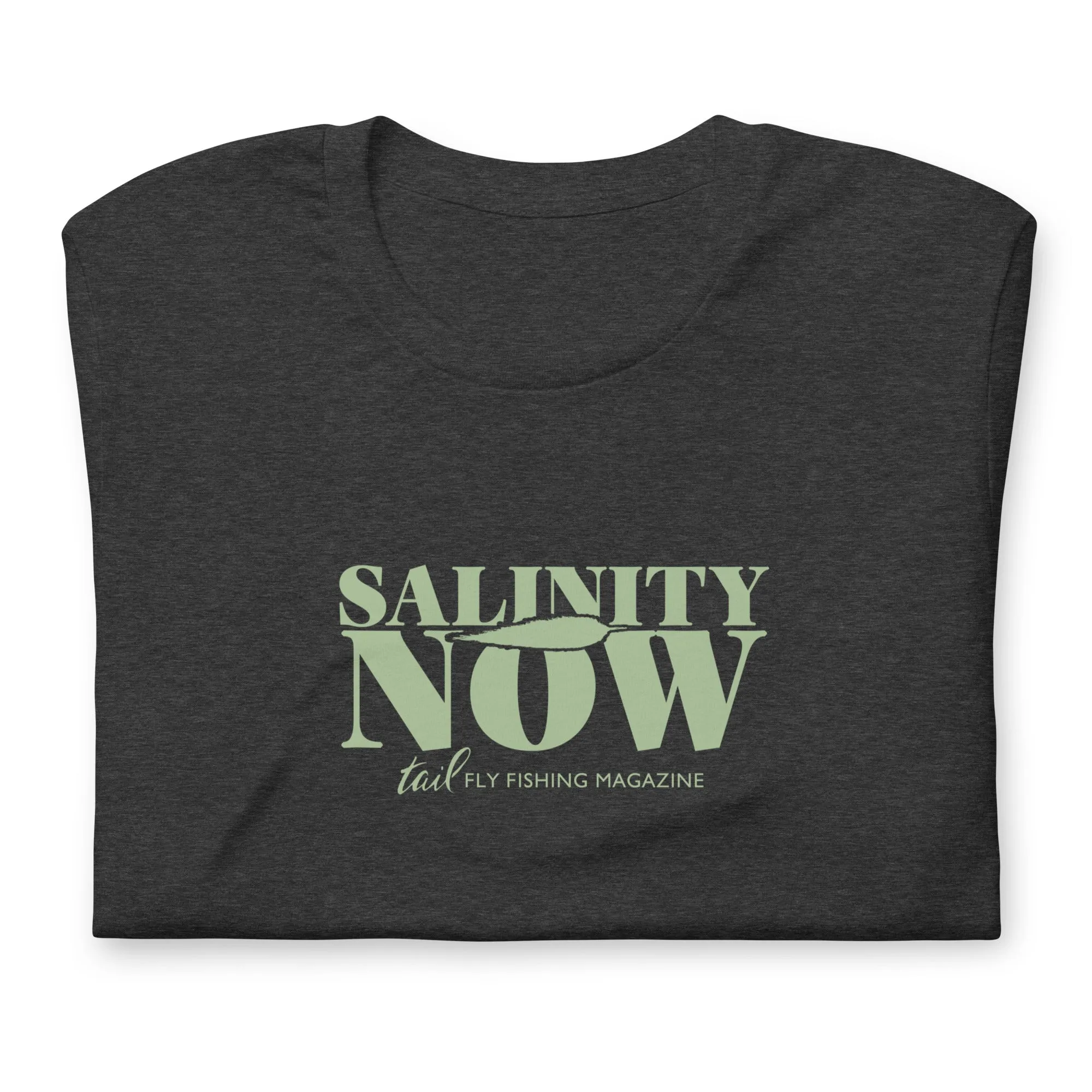 Salinity Now - Lt olive graphic SS