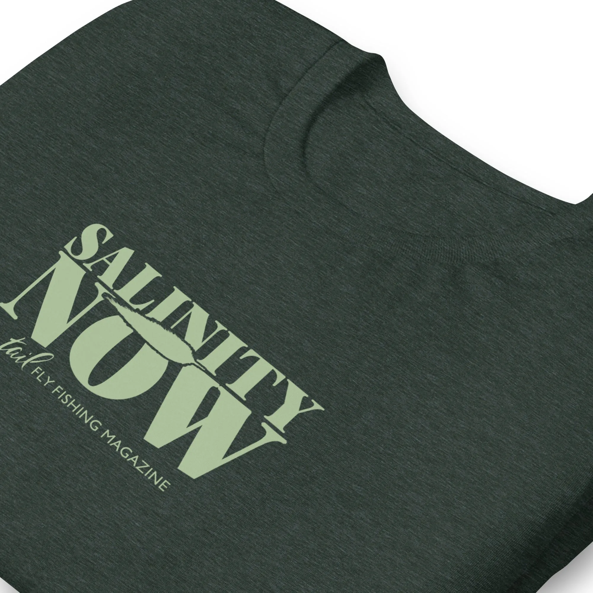 Salinity Now - Lt olive graphic SS