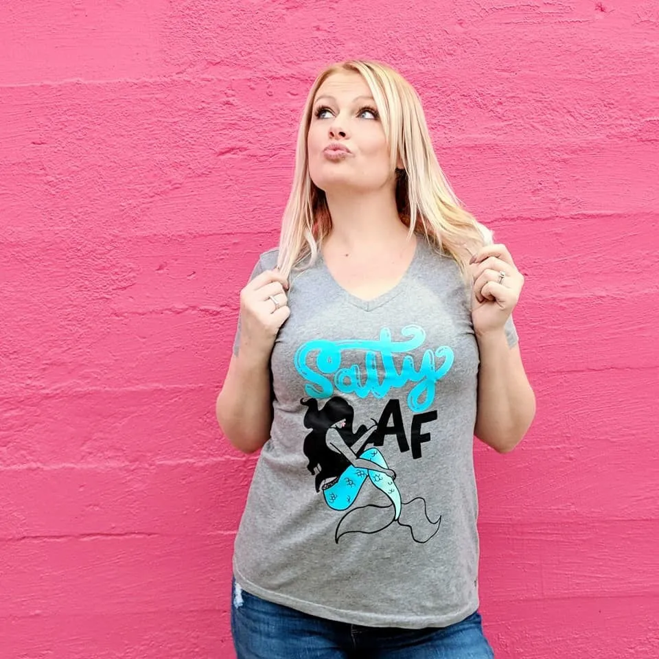 Salty AF Adult Shirt