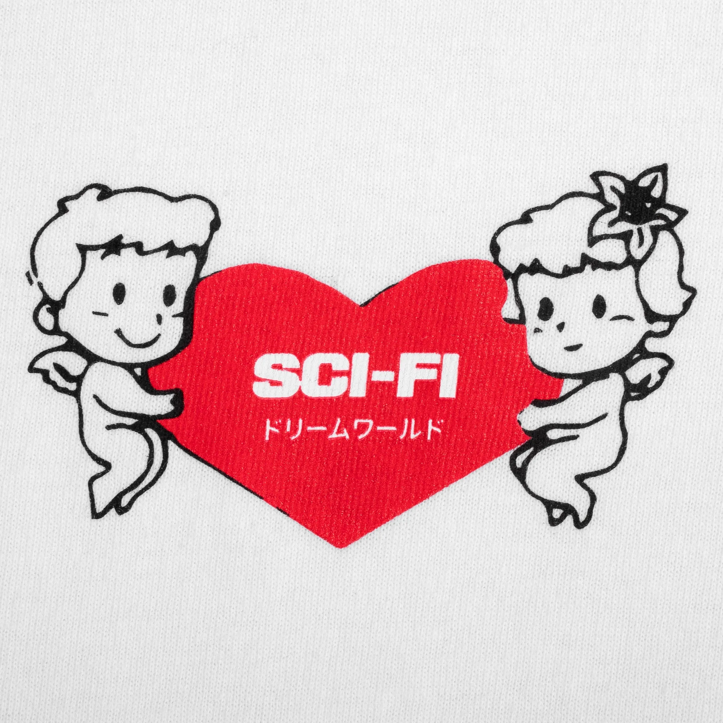 Sci-Fi Fantasy Love T-Shirt White