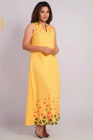 Shiffoni Linen Dress | Kaftan, Bohemian Dress, Floral Dress, Boho Maxi Dress
