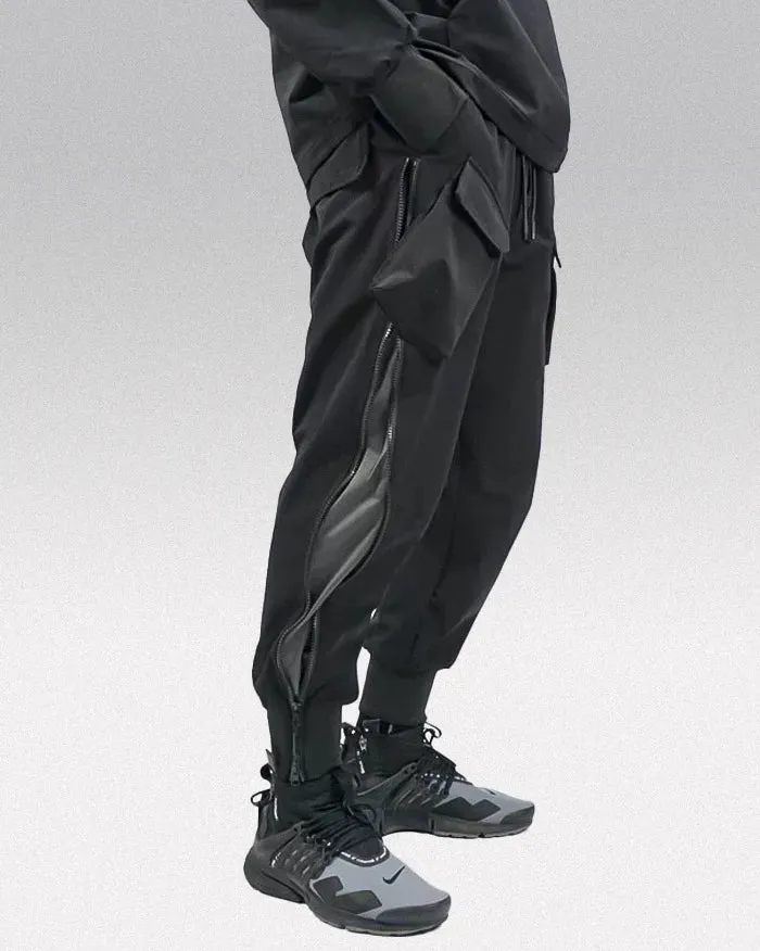 Side-Zipper Techwear Cargo Pants