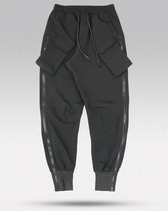 Side-Zipper Techwear Cargo Pants