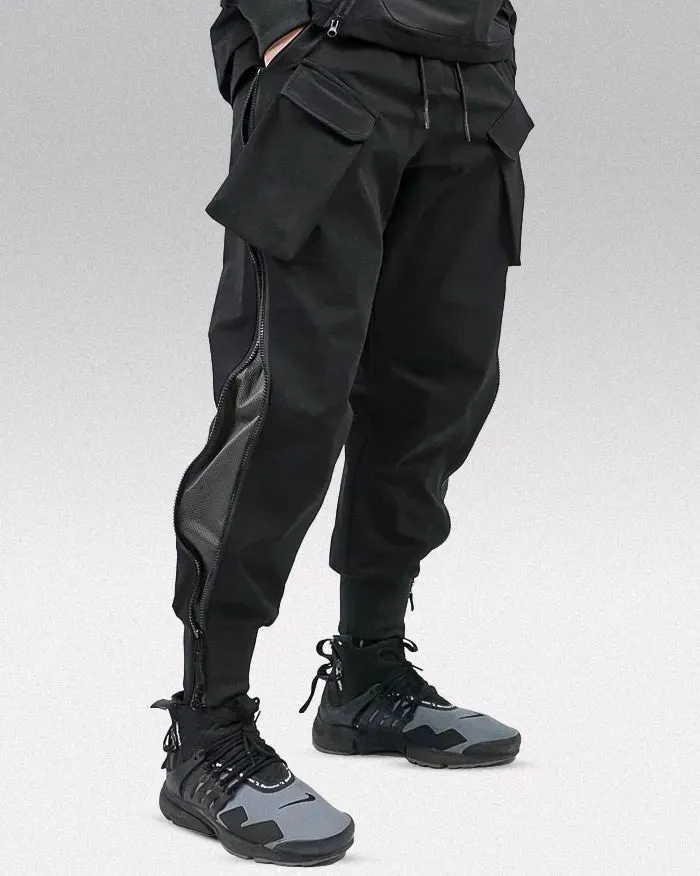 Side-Zipper Techwear Cargo Pants
