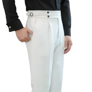 Sidetab Elastic Trousers