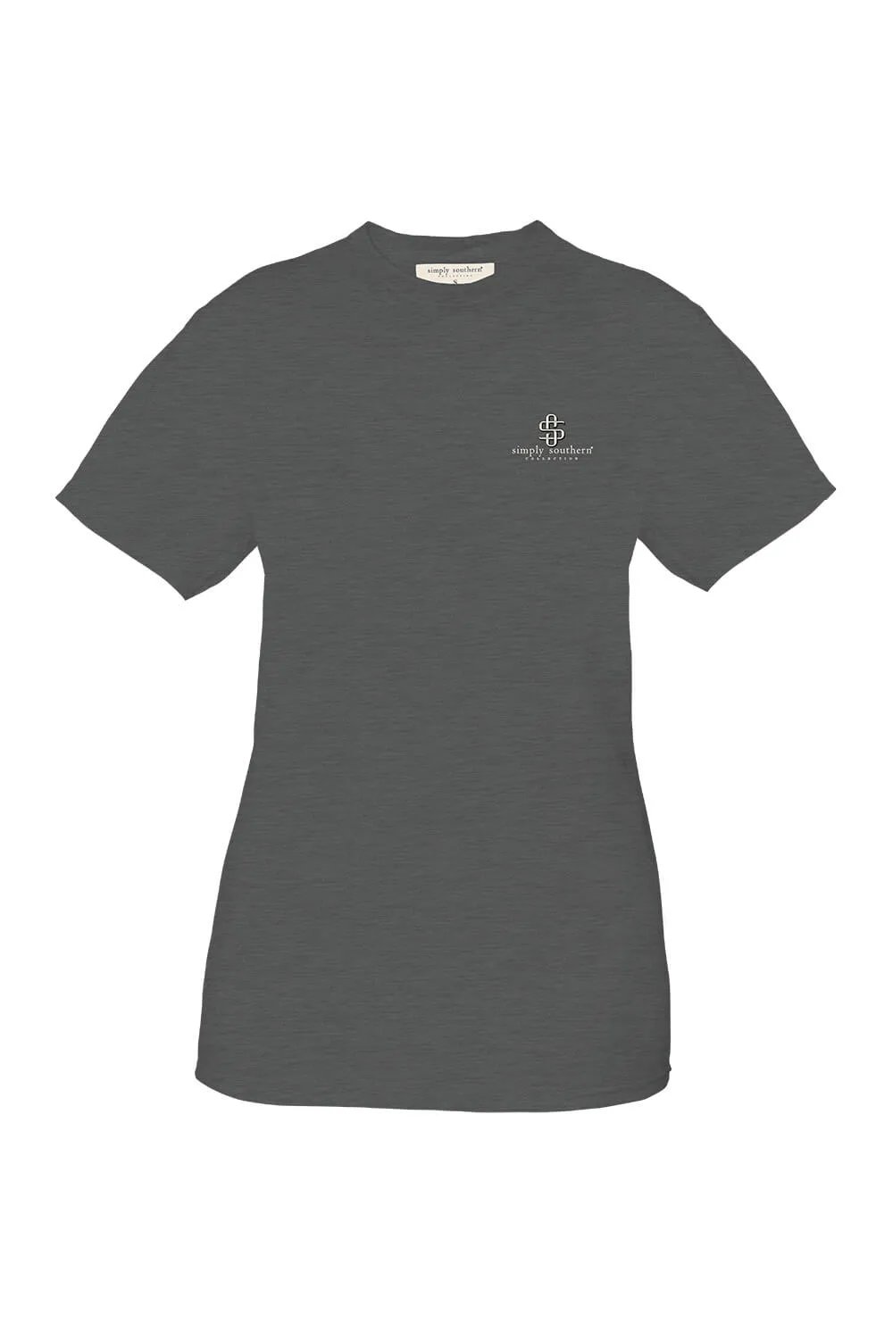 Simply Southern Youth She Believed T-Shirt for Girls in Grey | YTH-SS-SHE-GRAPHITEHTHR