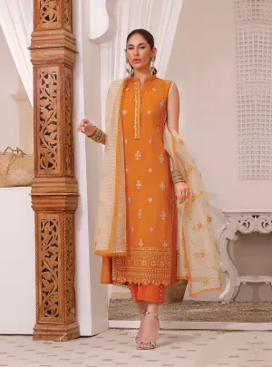Sleeveless Salwar Kameez Dupatta Pakistani Eid Dress
